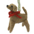 Yellow Lab Hand Knit Christmas Ornament - ARCADIA HOME